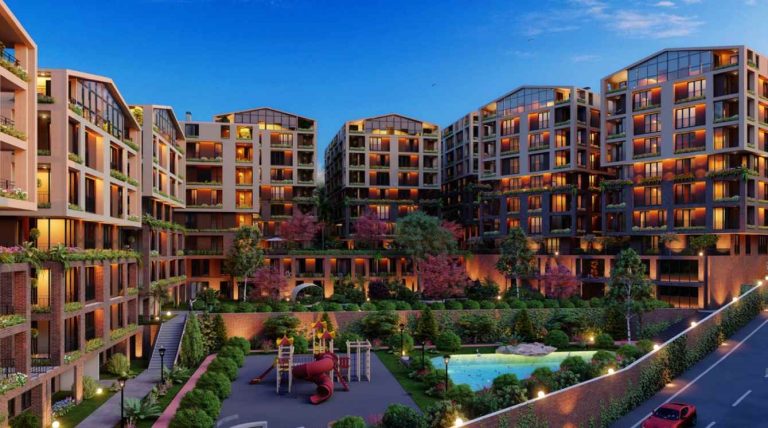 acibadem konakları pool view