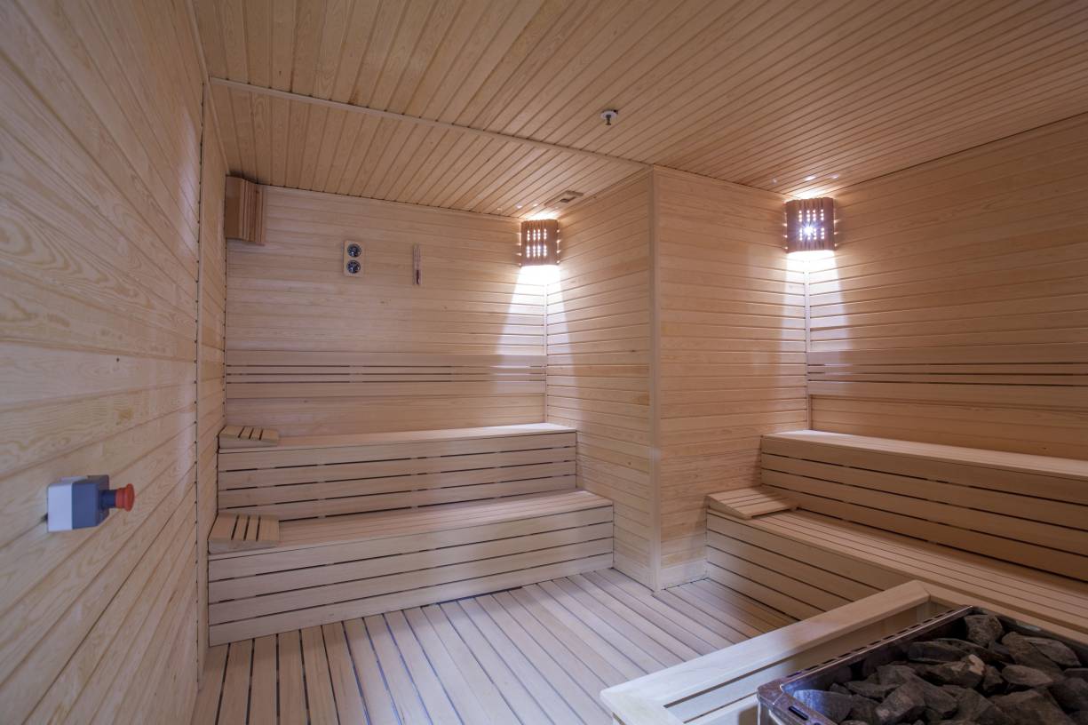 manzara adalar sauna