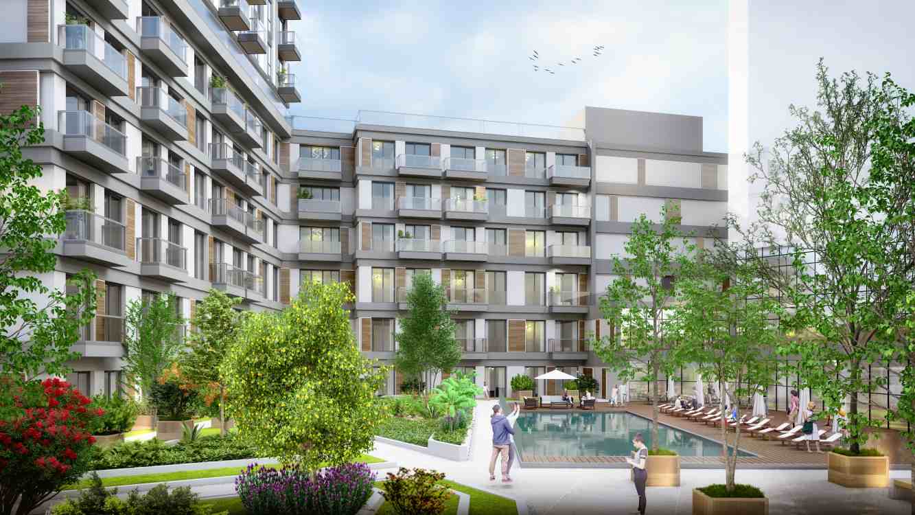 Bomonti Residences by Rotana pool